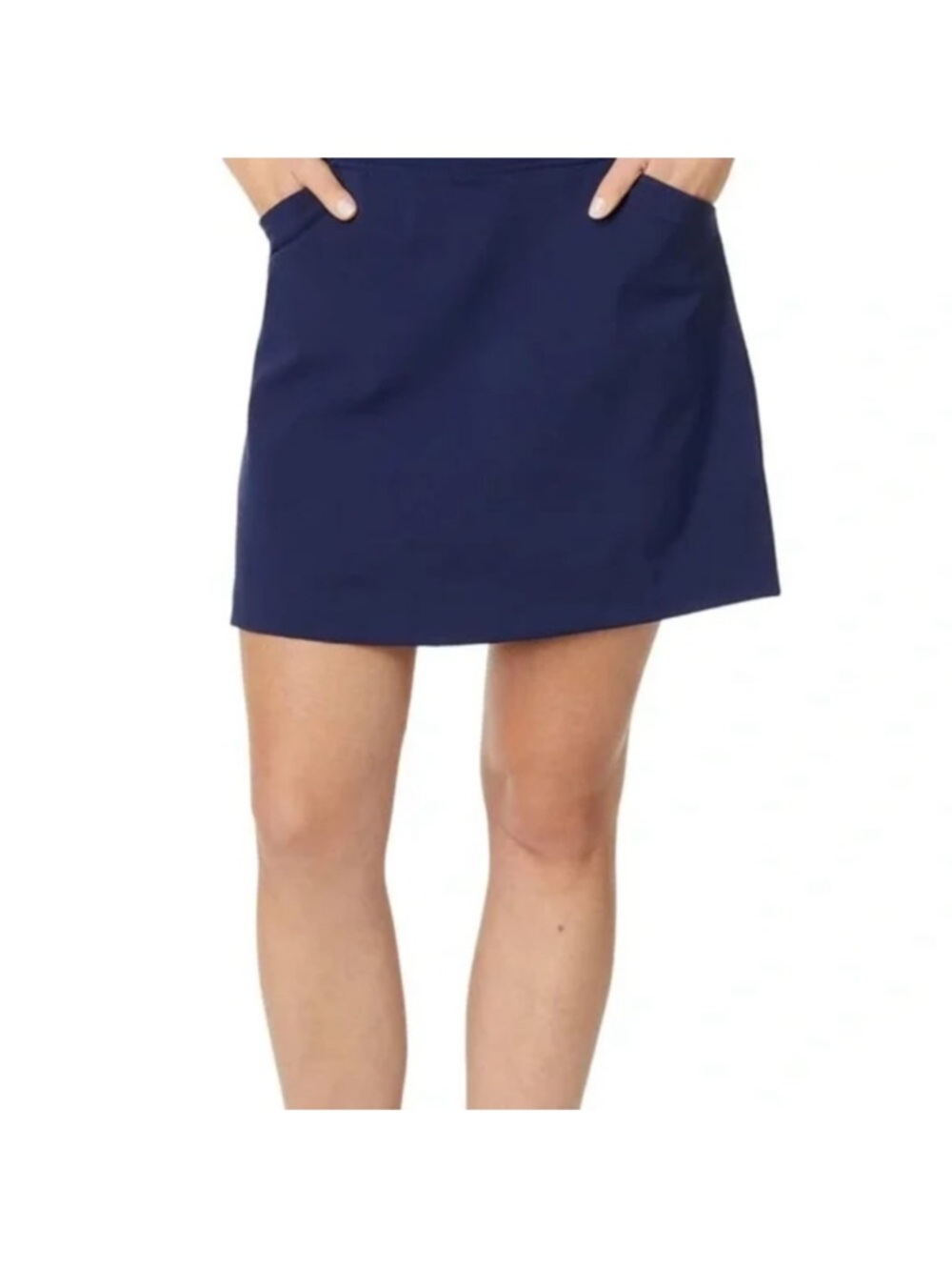 Women’s Lilly Pulitzer Luxletic Monica Navy Blue Skort UPF 50+ Size 8